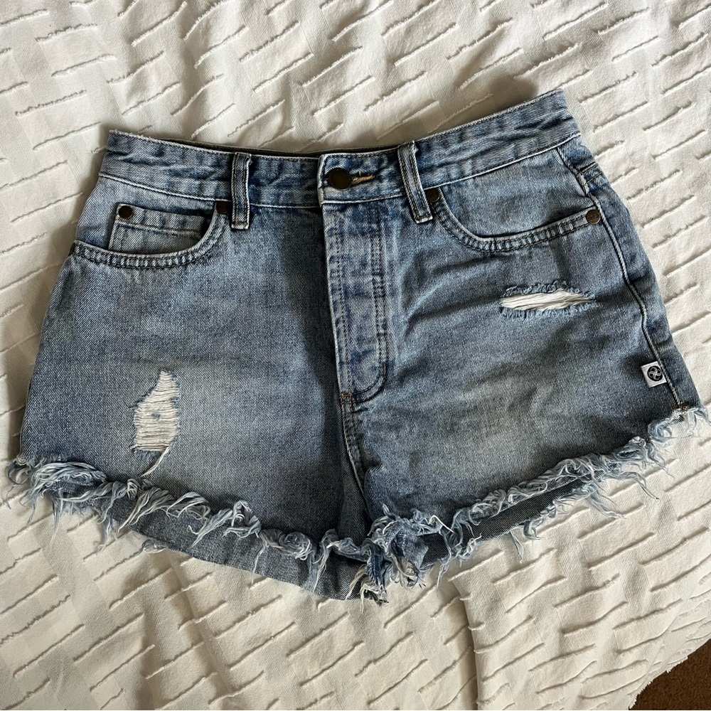 SisstrEvolution Distressed Denim Shorts